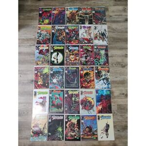 Spawn Comic Book Lot 1-38 40-44 48-50 167 291 Image Comics Todd McFarlane